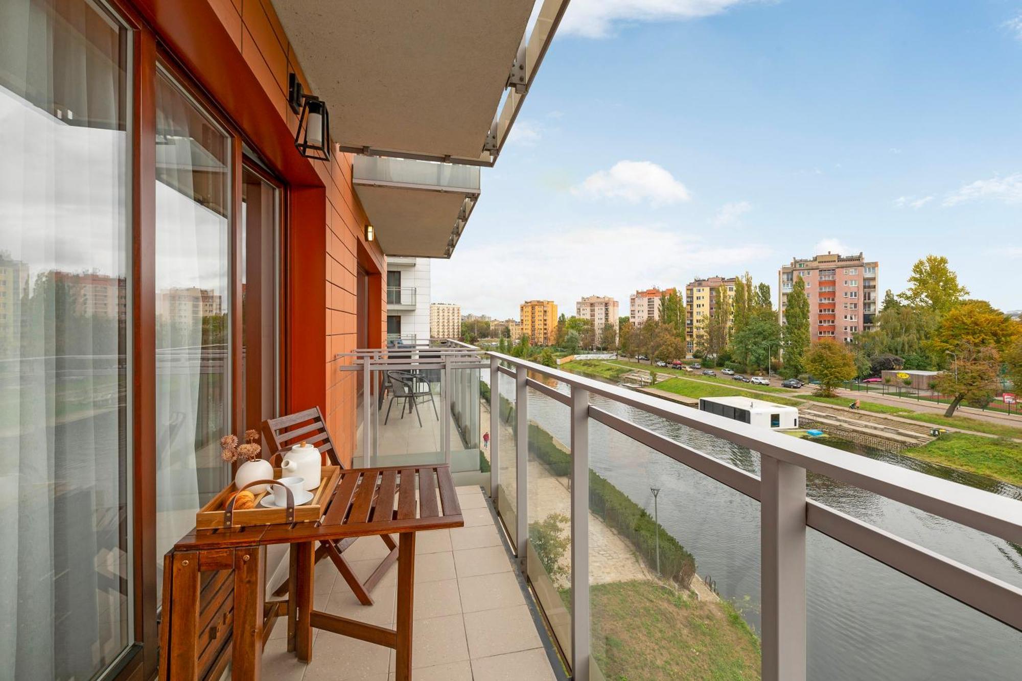 Aura - Riverside & Parking By Downtown Apartments グダニスク 部屋 写真