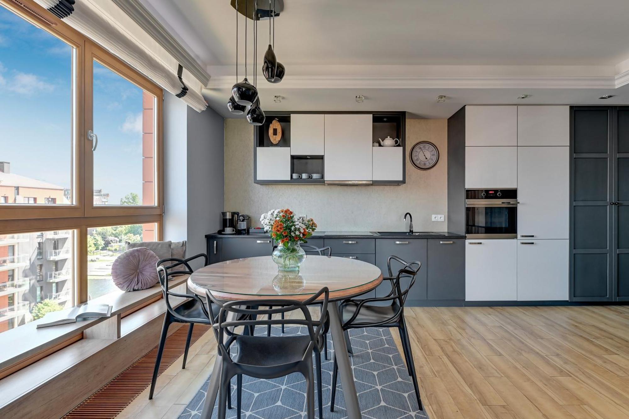 Aura - Riverside & Parking By Downtown Apartments グダニスク 部屋 写真