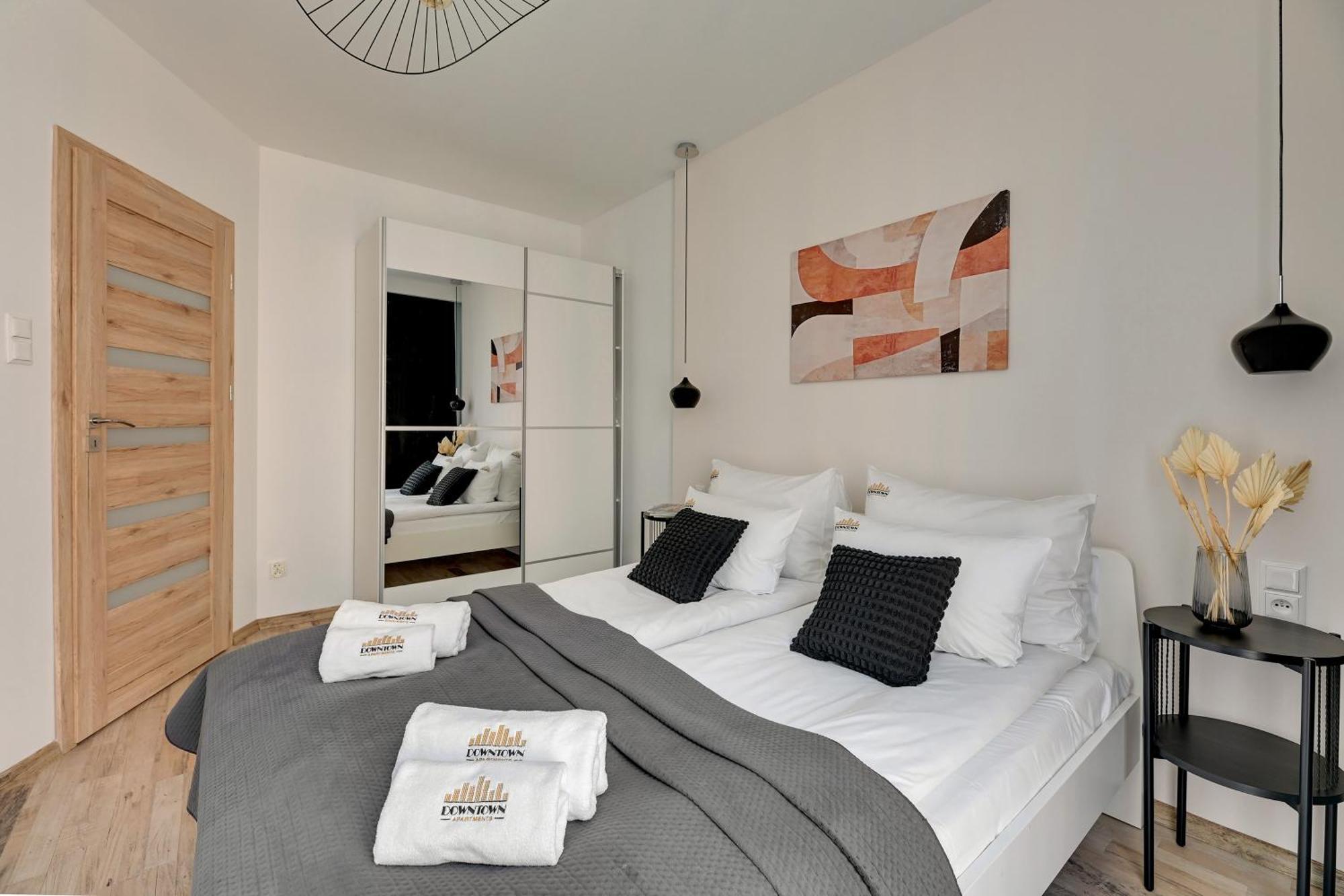Aura - Riverside & Parking By Downtown Apartments グダニスク 部屋 写真