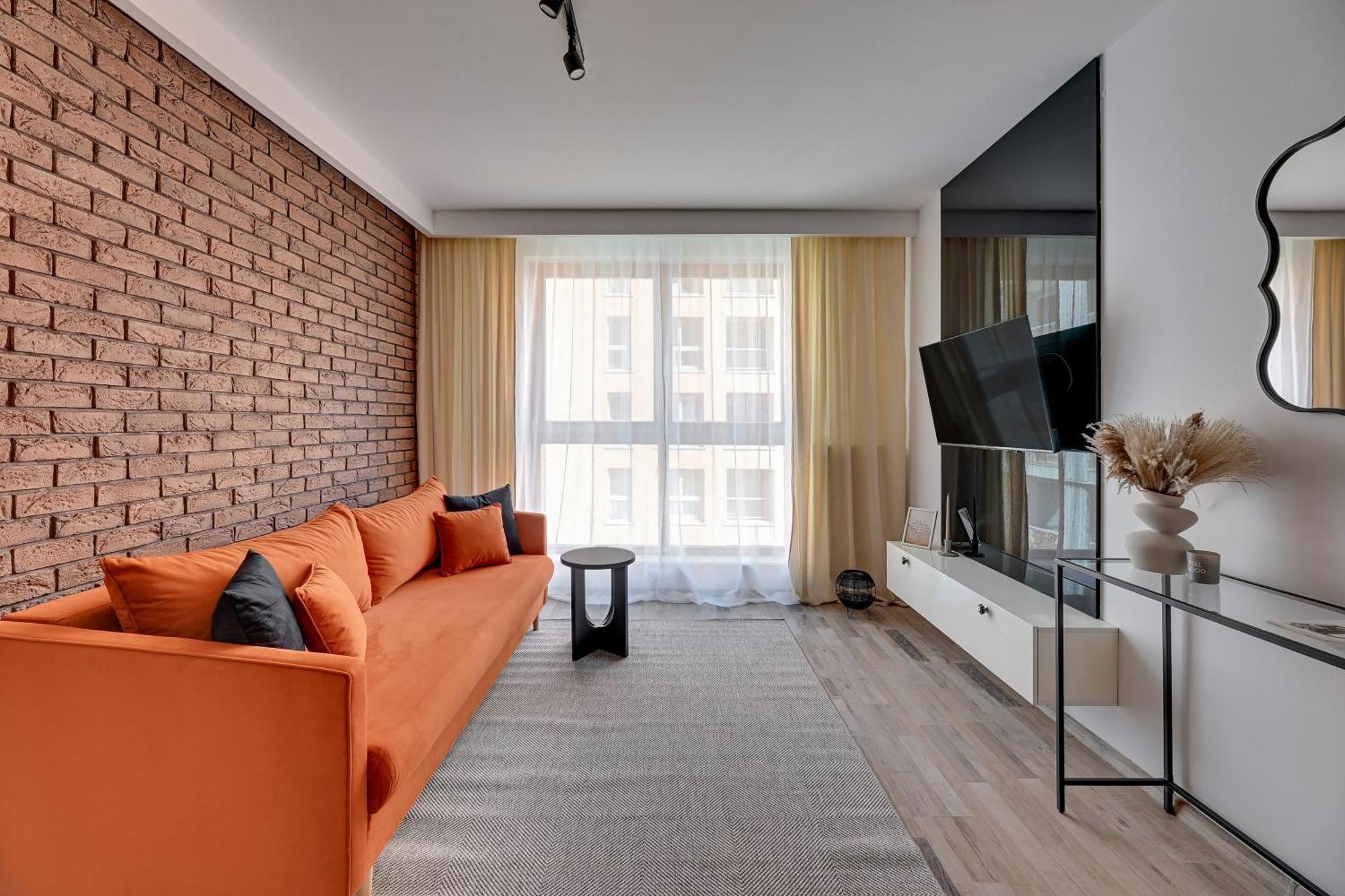 Aura - Riverside & Parking By Downtown Apartments グダニスク 部屋 写真